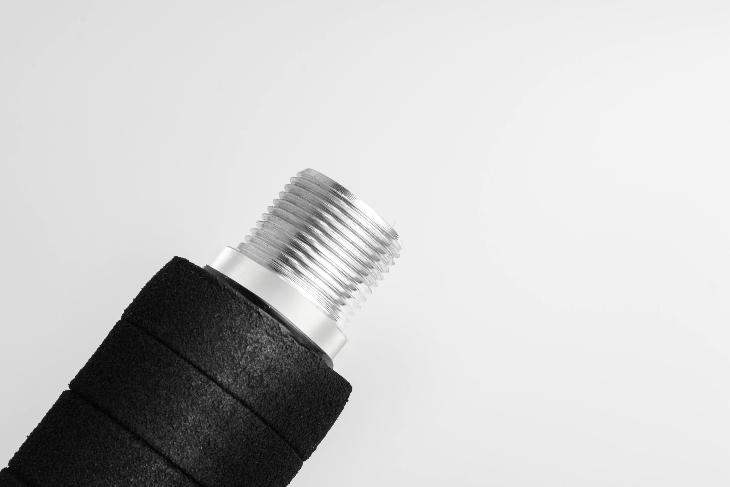 Threaded brass connectors used in plumbing
