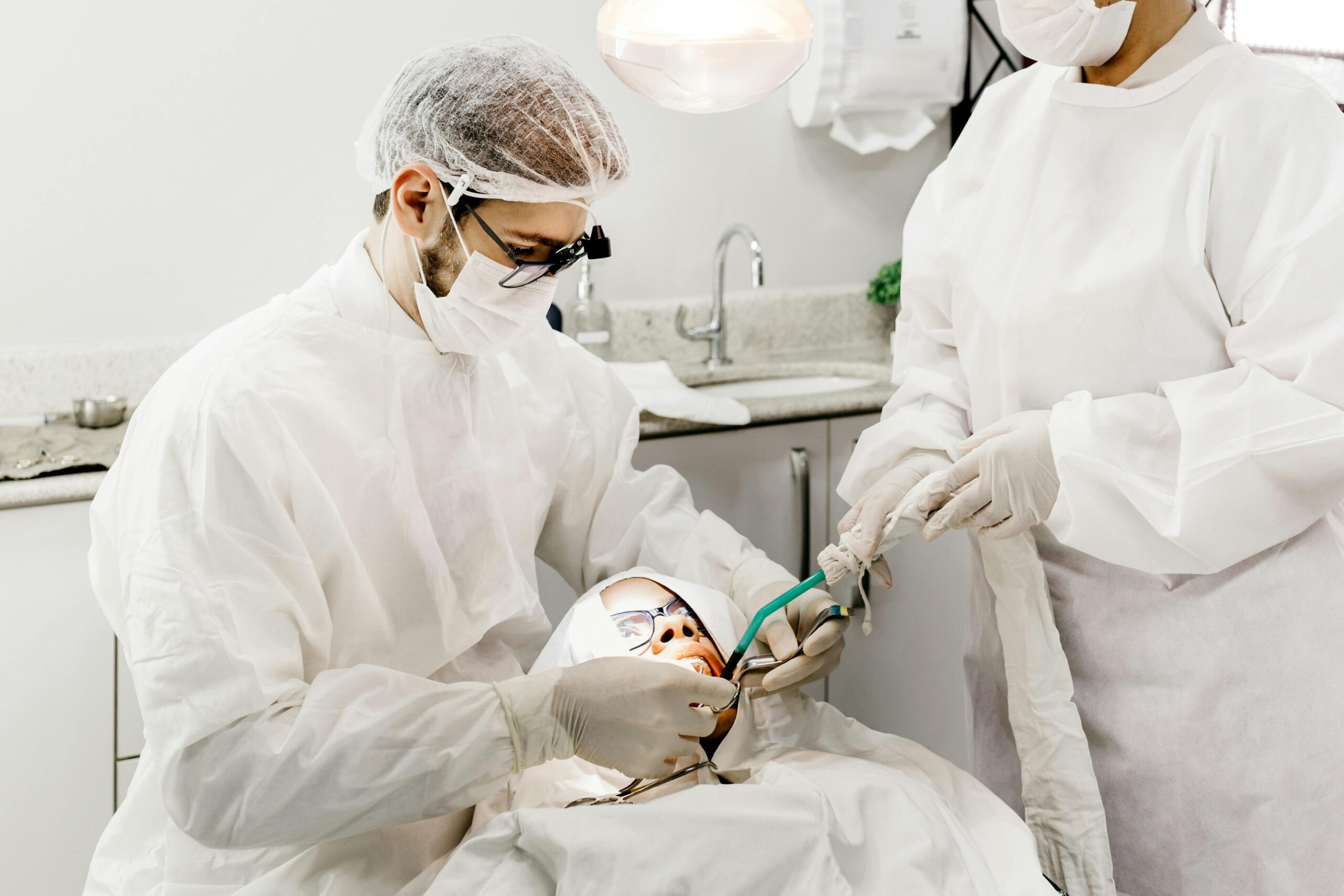 Dental Assistant Cover Letter being written by a focused dental assistant