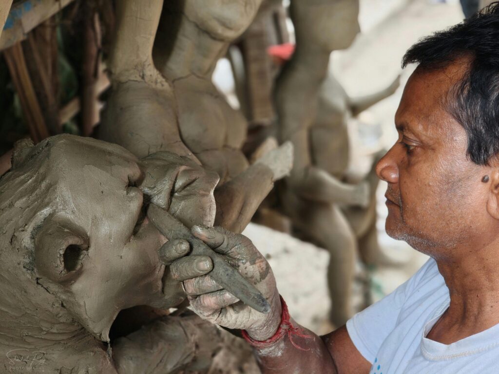 Adults engaging in creative expression activities